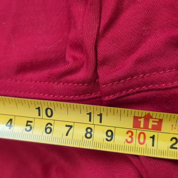 Diane Gilman DG2 Boot Cut Pants stretchy Size Medium Red - Picture 4 of 11